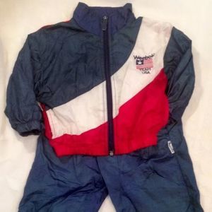 Vintage Weebok by Reebok Wind Suit Size 2T